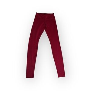 Lululemon Maroon Leggings – Size 4